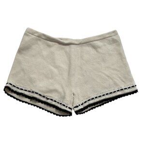 With Jean Ollie Shorts in White